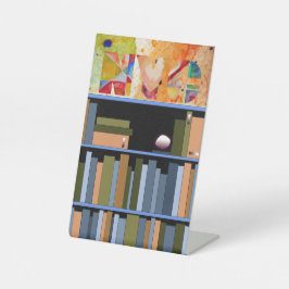 NYCアートと書籍 台座サイン