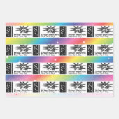 NYCアーバンスケッチャーラッピング紙 ラッピングペーパーシート (正面)