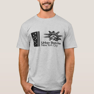 NYCアーバンスケッチャーTシャツ Tシャツ