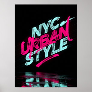 NYCアーバンスタイル ポスター