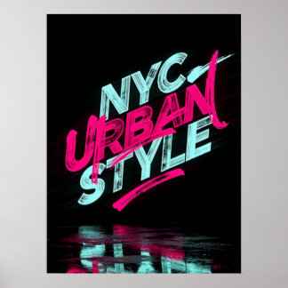 NYCアーバンスタイル ポスター