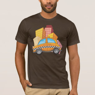 NYCイエローキャブタクシー Tシャツ