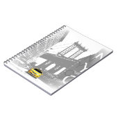 Nycイエロータクシニューヨークシティブルックリンブリッジ遊 ノートブック (左側)