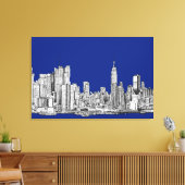 NYCインクブ王室のルー キャンバスプリント (インサイチュ (リビング))