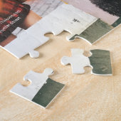 NYCガーメントディストリクトグラフィティスプレーペントアーバンアート ジグソーパズル (側面)