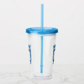 NYCギリシャのダイナーコーヒーカップを提供して幸せ アクリルタンブラー (右)