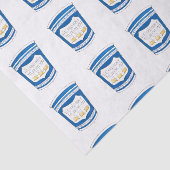 NYCギリシャのダイナー喜んであなたにブルーコーヒーカップを提供 薄葉紙 (詳細)