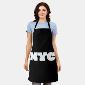 NYCクラシック エプロン (着用した状態)