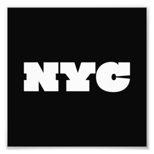 NYCクラシック フォトプリント            (正面)