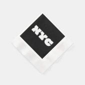 NYCクラシック 縁ありカクテルナプキン (角)