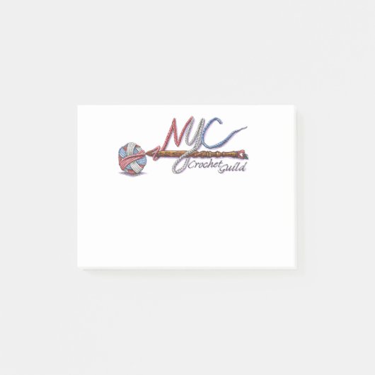 NYCクロシェ・ギルド・ノート ポストイット (正面)