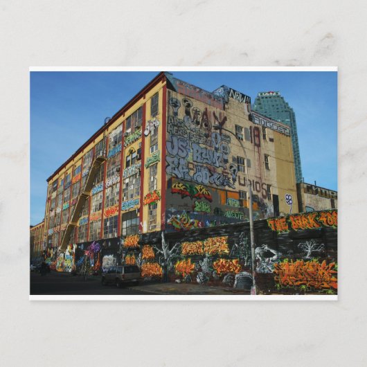 nycグラフィティ病スタイル ポストカード (正面)