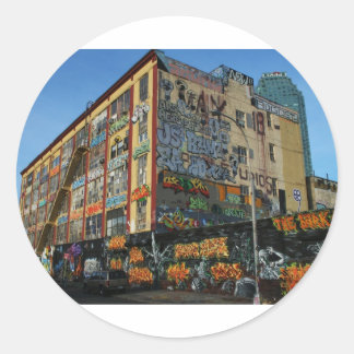 nycグラフィティ病スタイル ラウンドシール