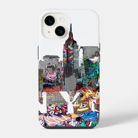 NYCグラフィティ iPhoneケース (裏面)