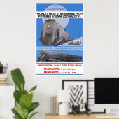 NYCコモドールVanderbilt機関車 ポスター (ホームオフィス)