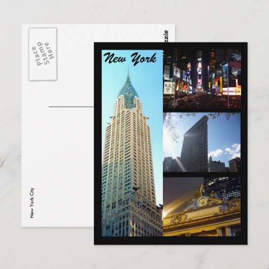 nycシーン ポストカード (正面/裏面)