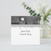 NYCスカイラインエッチングルムーンブラック2甘い16 SQ 招待状 (スタンド正面)