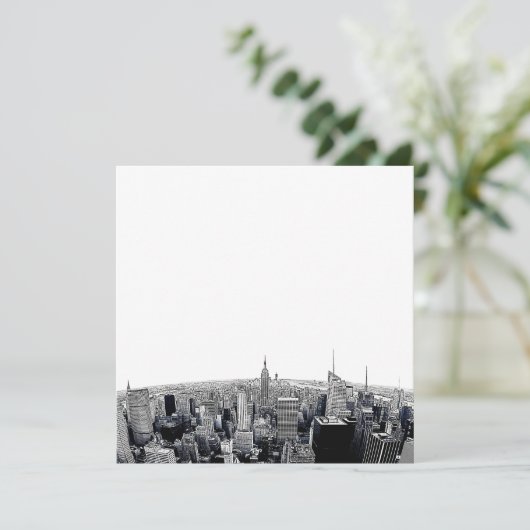 NYCスカイラインエッチング魚眼 (スタンド正面)