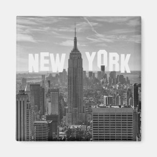 NYCスカイラインエンパイアステート建物、WTC BW 2C マグネット