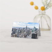 NYCスカイラインスター座席表 プレイスカード (裏面)