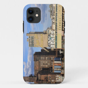 NYCスカイラインドミノシュガーファクトリー、グラフィティ iPhone 11 ケース