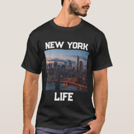 NYCスカイライン航空Tシャツ Tシャツ