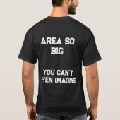 NYCスカイライン航空Tシャツ Tシャツ (裏面)