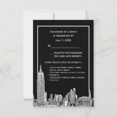 NYCスカイライン01 エッチング RSVP #1 メニュー付き (裏面)