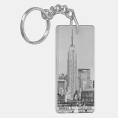 NYCスカイライン4 キーホルダー (正面左)