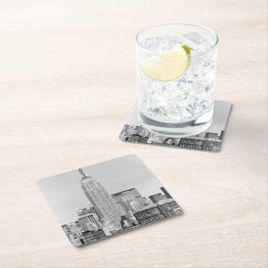 NYCスカイライン4 スクエアペーパーコースター (インサイチュ)
