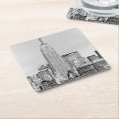 NYCスカイライン4 スクエアペーパーコースター (アングル)