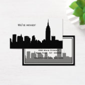 NYCスカイライン シルエット、ESB #1 - 引っ越しました (デスク)