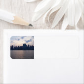 NYCスカイライン – 差出人住所ラベル ラベル (インサイチュ)