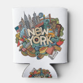 NYCスカイライン 缶クーラー (裏面)