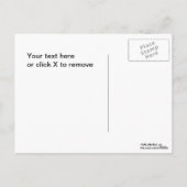 NYCスカイライン: ESBクリスマスシルエット シーズンポストカード (裏面)