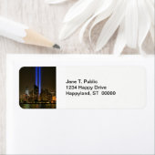 NYCスカイライン: WTC 9/11トリビュートin Light 2013 #1 ラベル (インサイチュ)