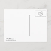 NYCスカイラインB2ピンク白ストライプ保存日 案内ポストカード (裏面)