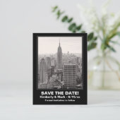 NYCスカイラインESB BW 1日付の保存 案内ポストカード (スタンド正面)