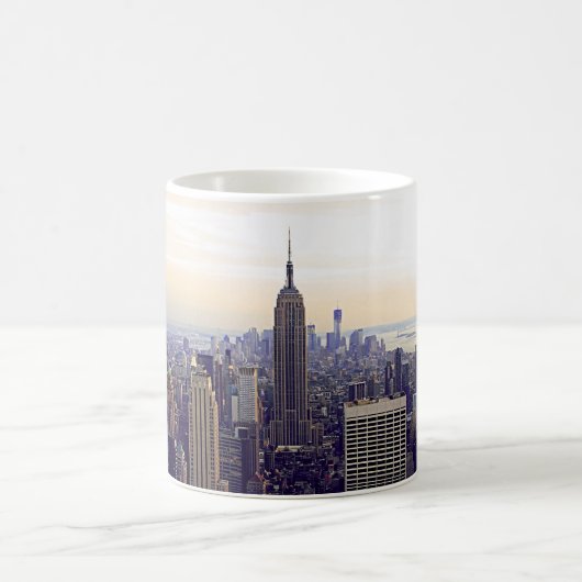 NYCスカイラインESB、WTC 4 コーヒーマグカップ (中央)
