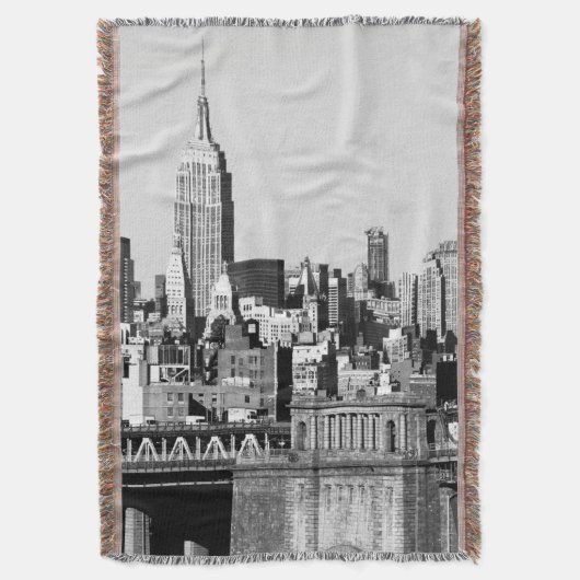 NYCスカイラインII スローブランケット (正面縦)