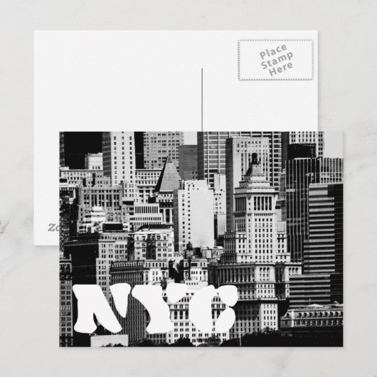 NYCスカイラインIX ポストカード (正面/裏面)