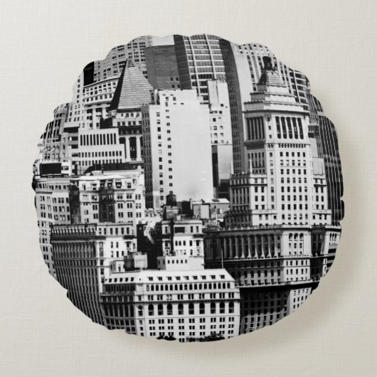 NYCスカイラインIX ラウンドクッション (正面)