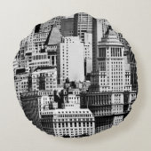 NYCスカイラインIX ラウンドクッション (裏面)