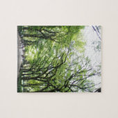 NYCセントラル・パークの木のトンネル ジグソーパズル (横)