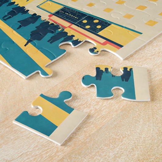 NYCタイムス素晴らしクエア ジグソーパズル (側面)