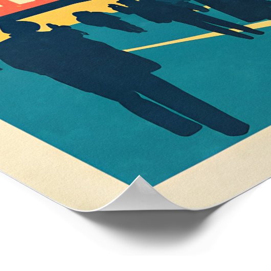 NYCタイムス素晴らしクエア ポスター (角)