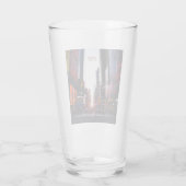 NYCタイムズスクエアニューヨークシティ タンブラーグラス (裏面)