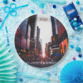 NYCタイムズスクエアニューヨークシティ ペーパープレート (パーティー)