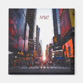 NYCタイムズスクエアニューヨークシティ マグネット (正面)