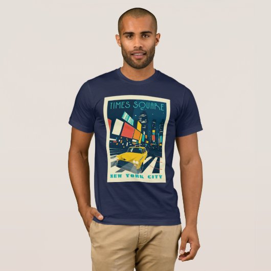 NYCタイムズスクエア Tシャツ (正面フル)